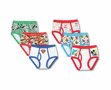 Boys' 3-Pack Briefs or Girls' 4-Pack Briefs