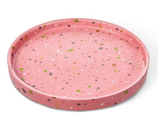 Huntington Home Ceramic Speckled Tray