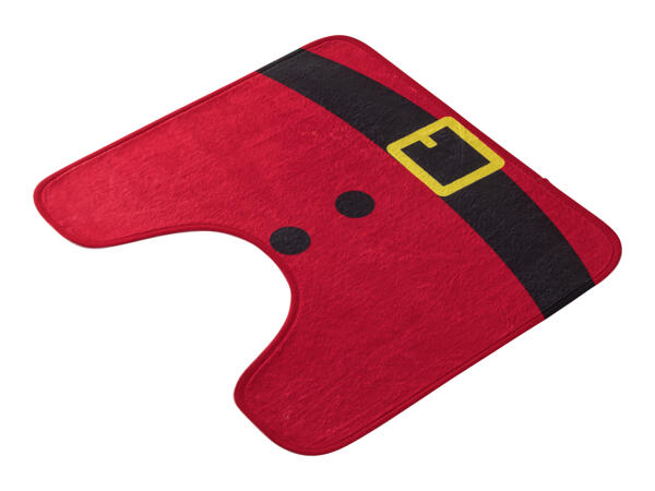 Livarno Home Christmas Bathroom Mat Set