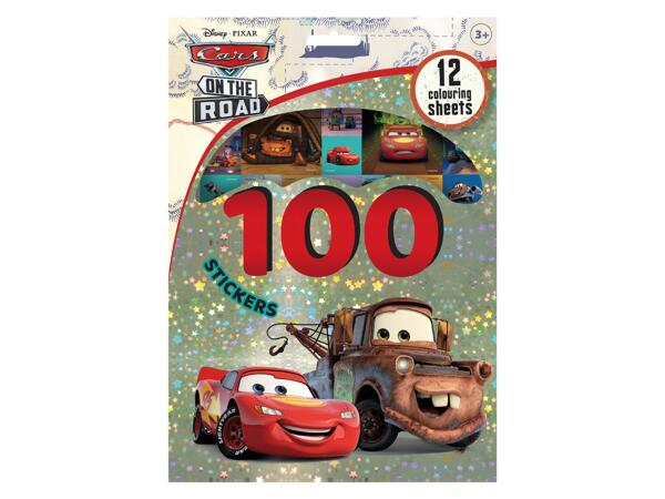 100 SAMOLEPEK S OMALOVÁNKOVÝMI LISTY