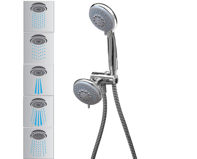 Easy Home 5-Function, 2 Showerhead Kit