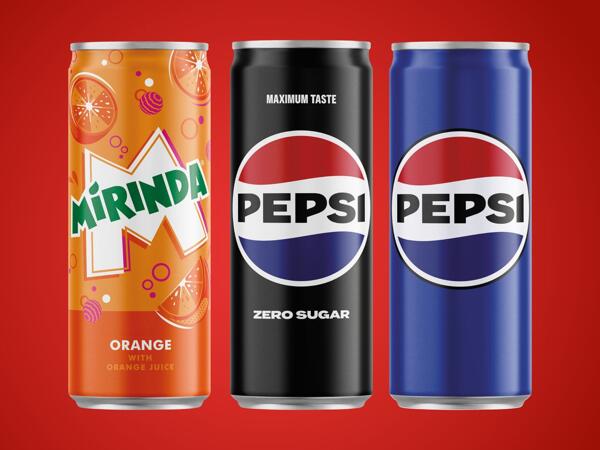 Cola, Zero oder Mirinda
