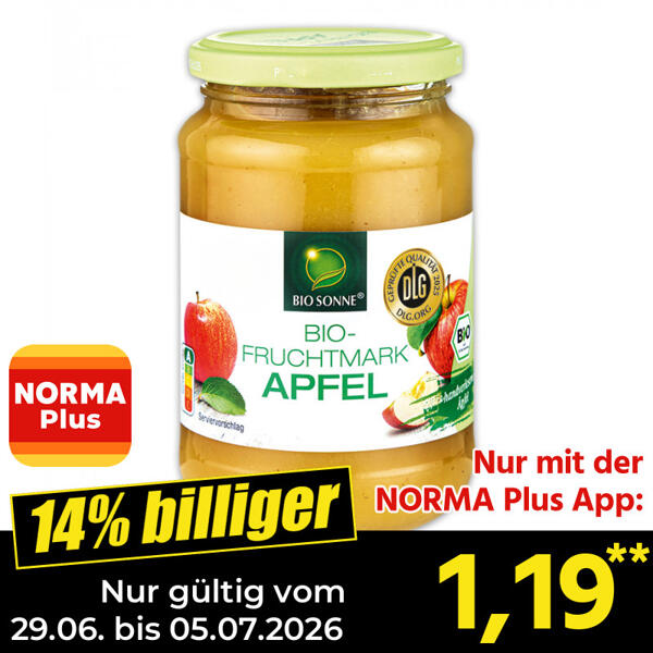 Bio-Fruchtmark Apfel