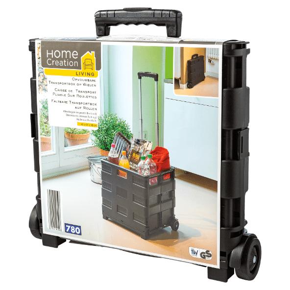 Caisse de transport repliable