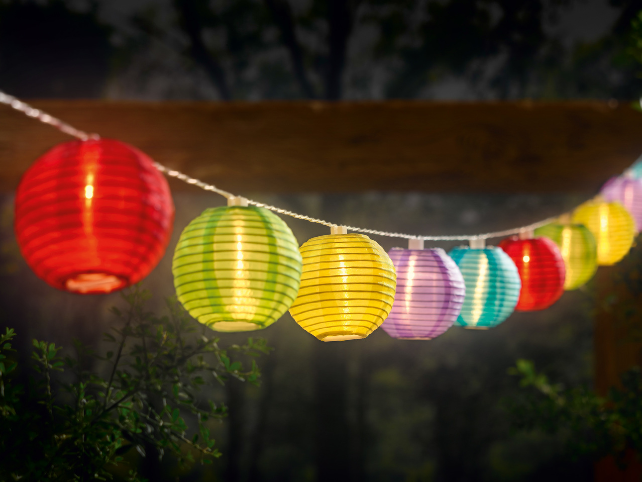 MELINERA(R) Solar-Sommerlichterkette