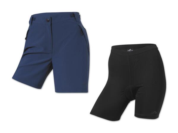 Damen 2-in-1 Fahrradshorts