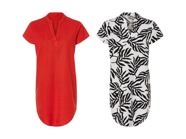 Robe tunique en lin