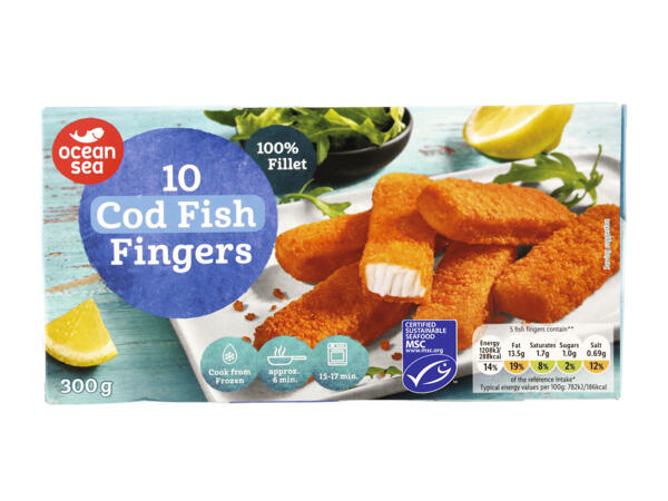 Cod Fish Fingers - Lidl - Ireland - Specials archive