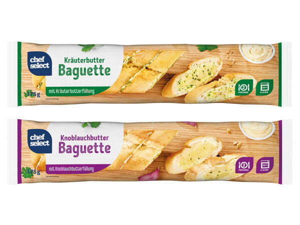 Kräuter-/Knoblauch-Baguette