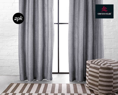 Eyelet Curtain 2 Pack