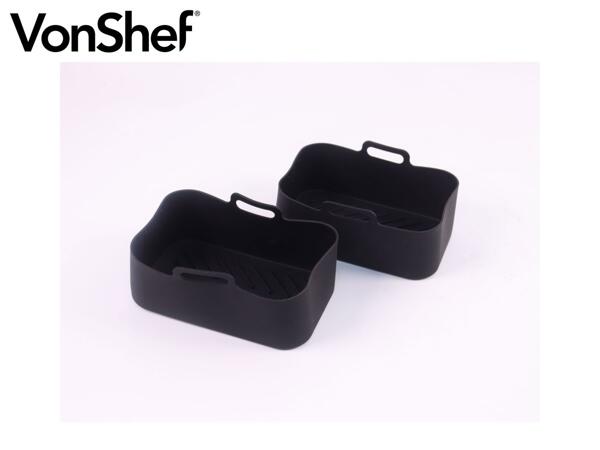 Vonshef Silicone Air Fryer Inserts - Set of 2