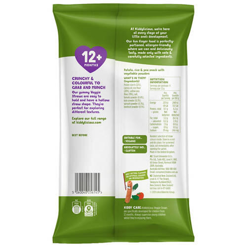 Veggie Straws 4 Pack