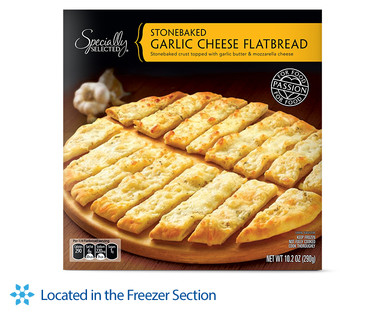 Specially Selected Garlic Cheese Flatbread