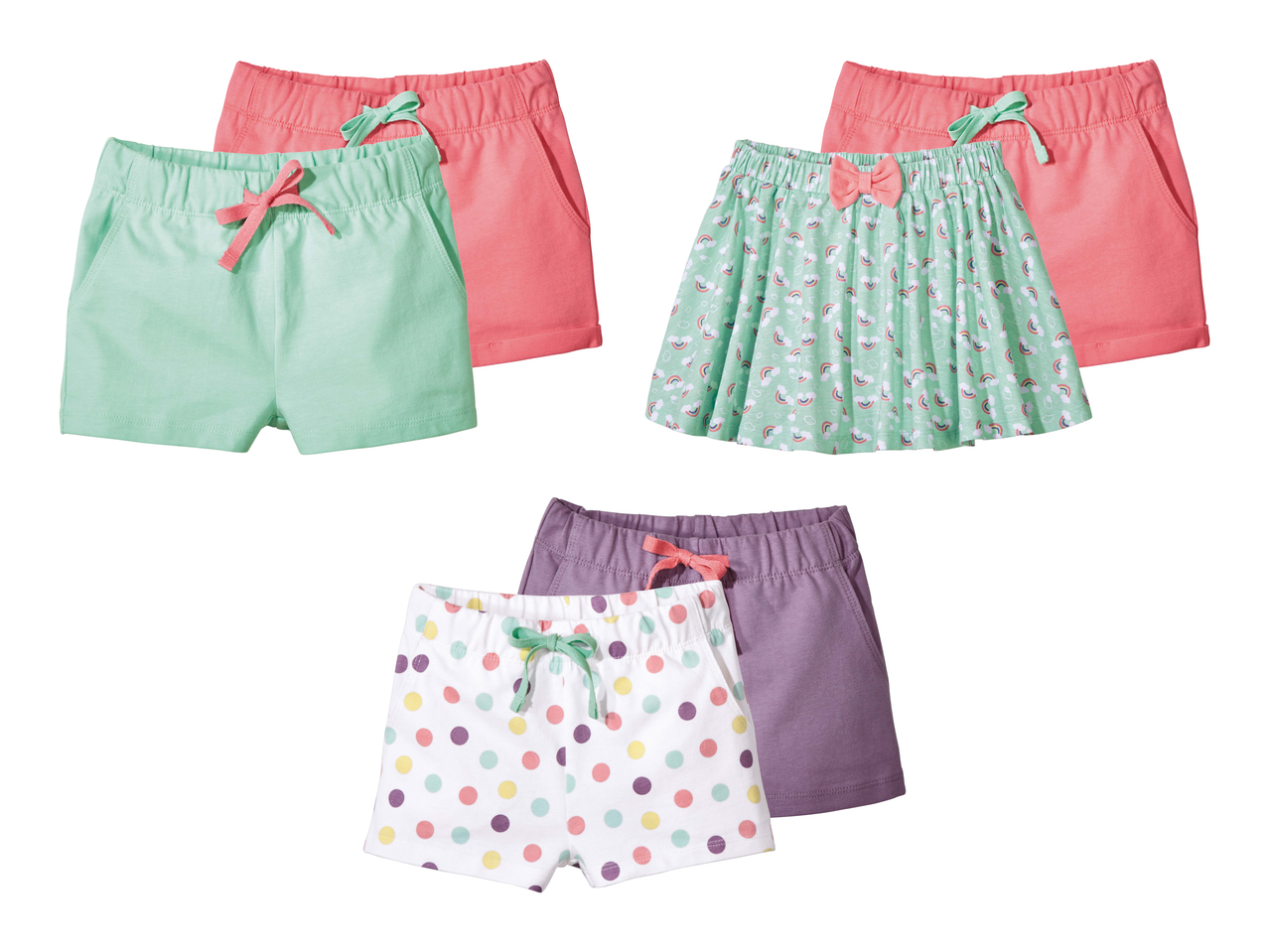 Shorts e gonna, 2 pezzi1