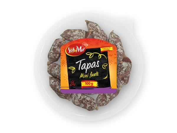SOL&MAR Salchichón, chorizo sarta eller serrano