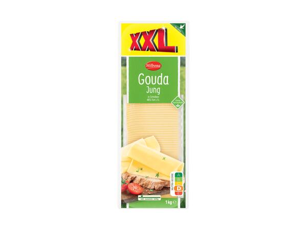 Gouda in Scheiben