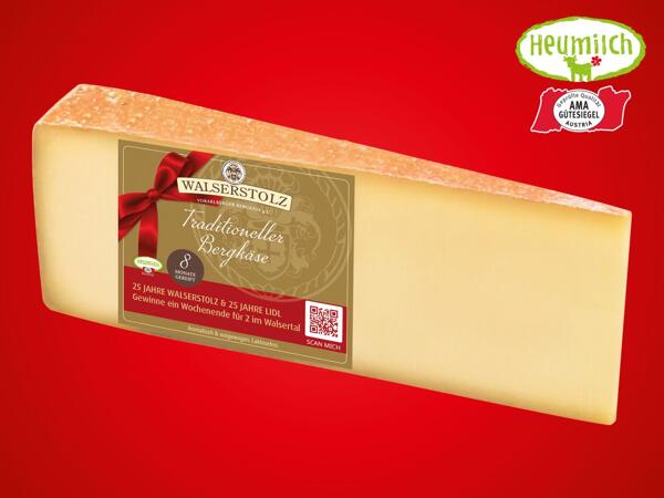 „Unser Traditioneller" Heumilch Bergkäse