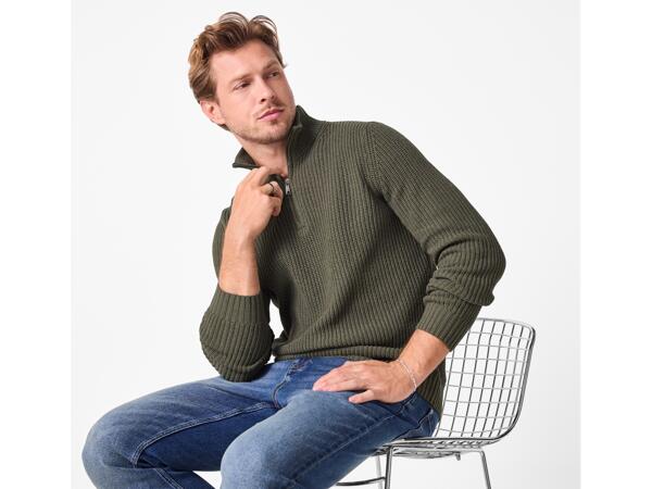 Men's Half Zip Jumper