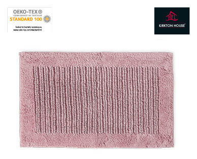 Textured Cotton Bath Mat