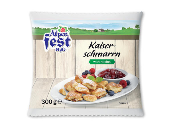 Kaiserschmarrn med rosiner