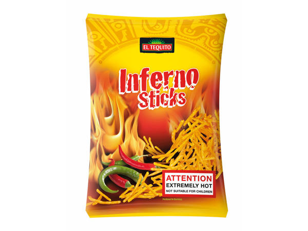 Sticks de pomme de terre inferno