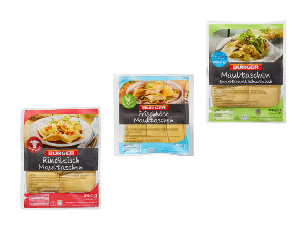 Raviolis souabes Bürger