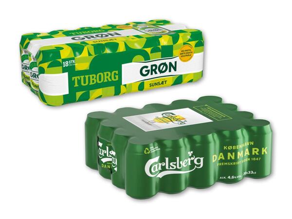 CARLSBERG/​TUBORG Pilsner eller Sunsæt