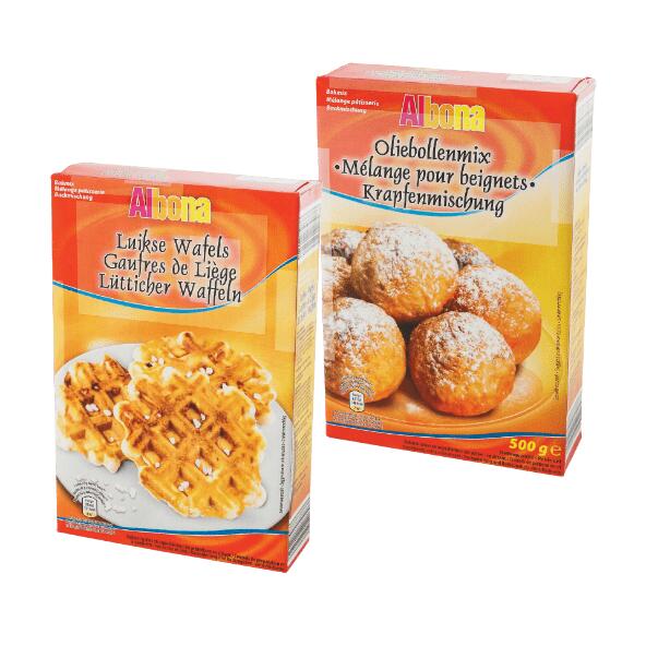 Mix voor wafels of oliebollen