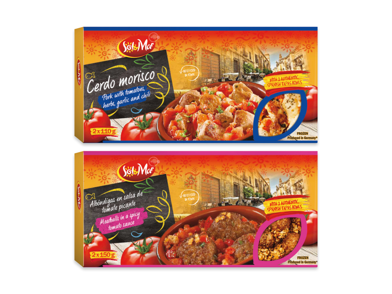 TAPAS I SKÅLAR