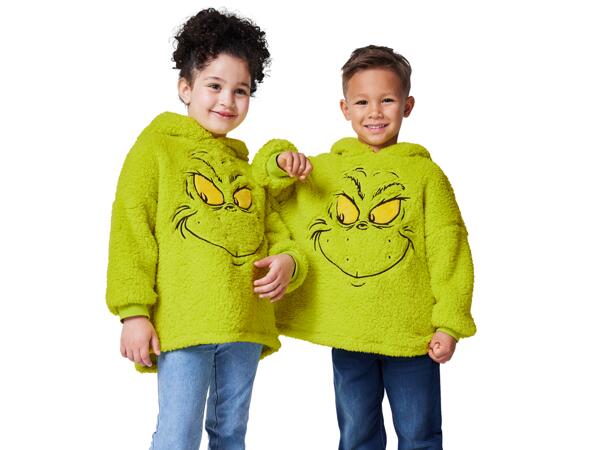 Oversize Grinch-huvtröja