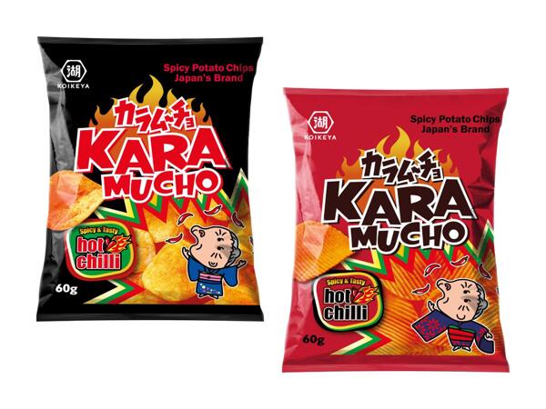 Chips de pommes de terre piment Koikeya