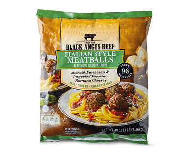 Black Angus Premium Beef Meatballs Original or Italian