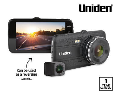 Uniden(R) IGO Cam 345 Dual Dash Camera