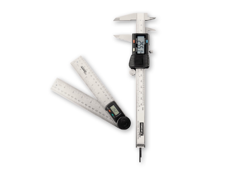 POWERFIX Digital Calliper/ Digital Angle Finder