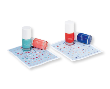 Lot de vernis à ongles "style maritime" OMBIA COSMETICS
