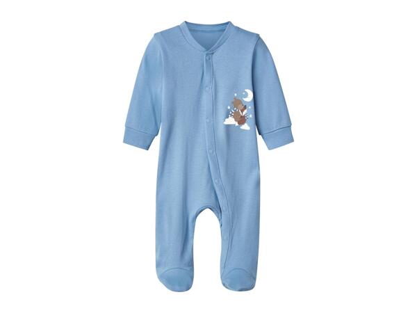 Lupilu Blue Baby Sleepsuit