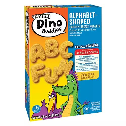 Alpha Shaped Chicken Breast Nuggets, 35 oz