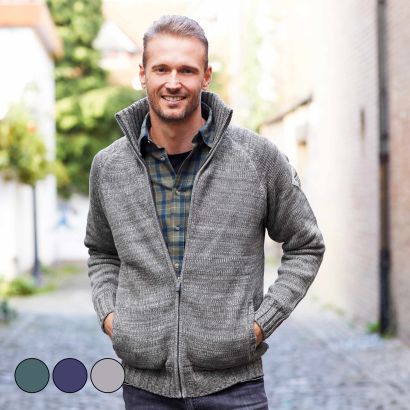 Winterstrickjacke für Herren