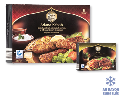 Adana kebab/kefta SCHÄTZE DES ORIENTS