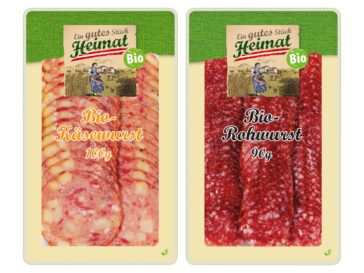 EIN GUTES STÜCK HEIMAT BIO Bio-Wurst geschnitten