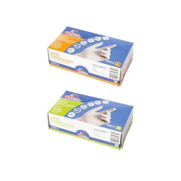 TWIDO HOUSEHOLD(R) 				Latexhandschuhe, 100 St.