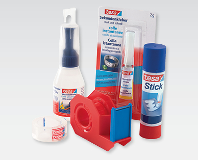 TESA(R) Klebstoff-Set, 4-teilig