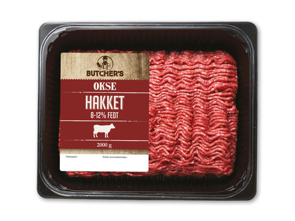 Hakket oksekød