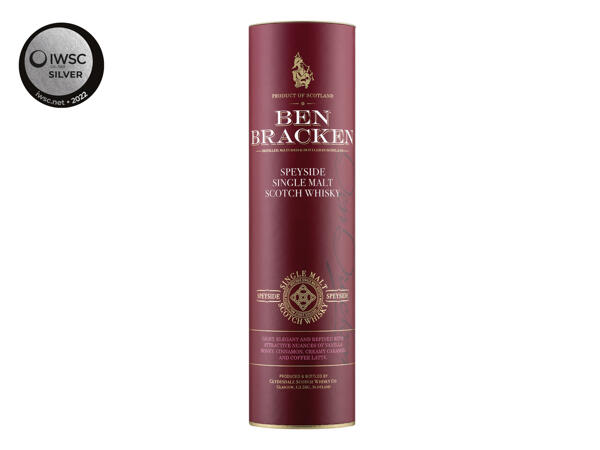 Ben Bracken Speyside Single Malt Scotch Whisky