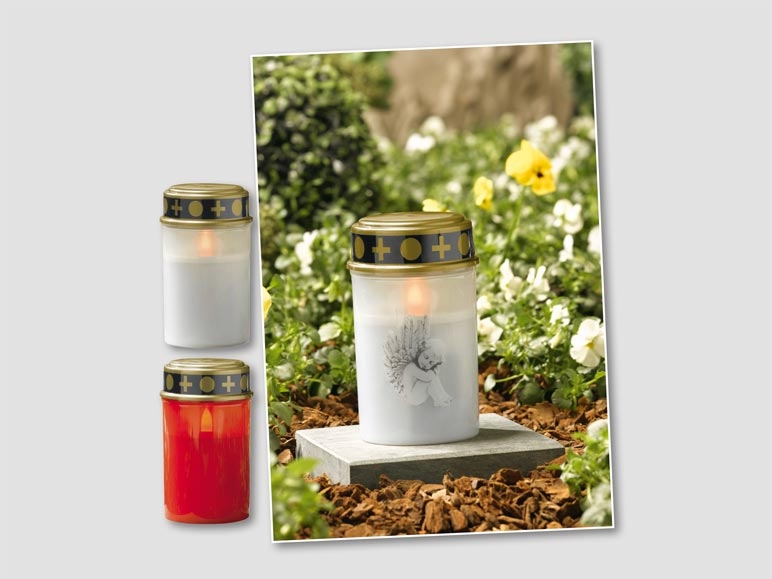Bougie funéraire à LED (dès 29.10.)