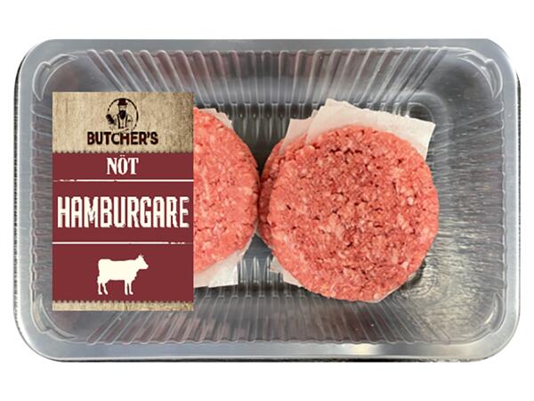 Färska hamburgare