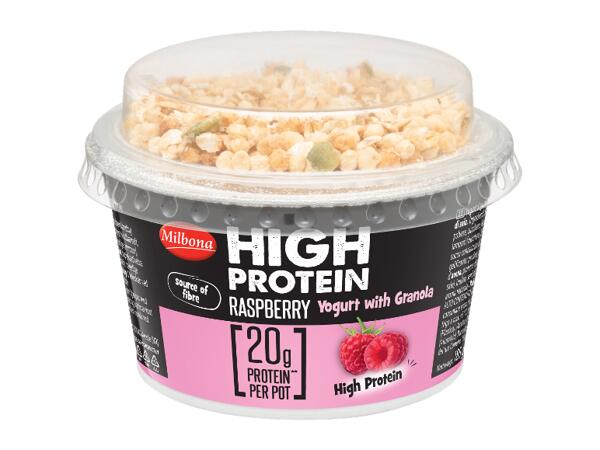 High Protein Yogurt with Granola
