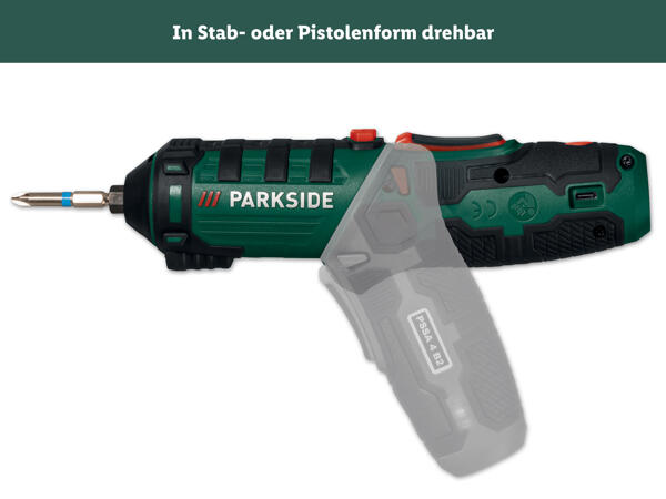 Akku-Stabschrauber, 4 V