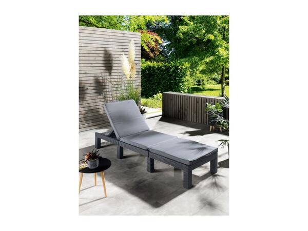 Livarno Home Wicker Sun Lounger