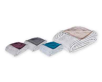 Coperta effetto a coste MY LIVING STYLE